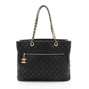 Chanel Lambskin CC Medallion Tote